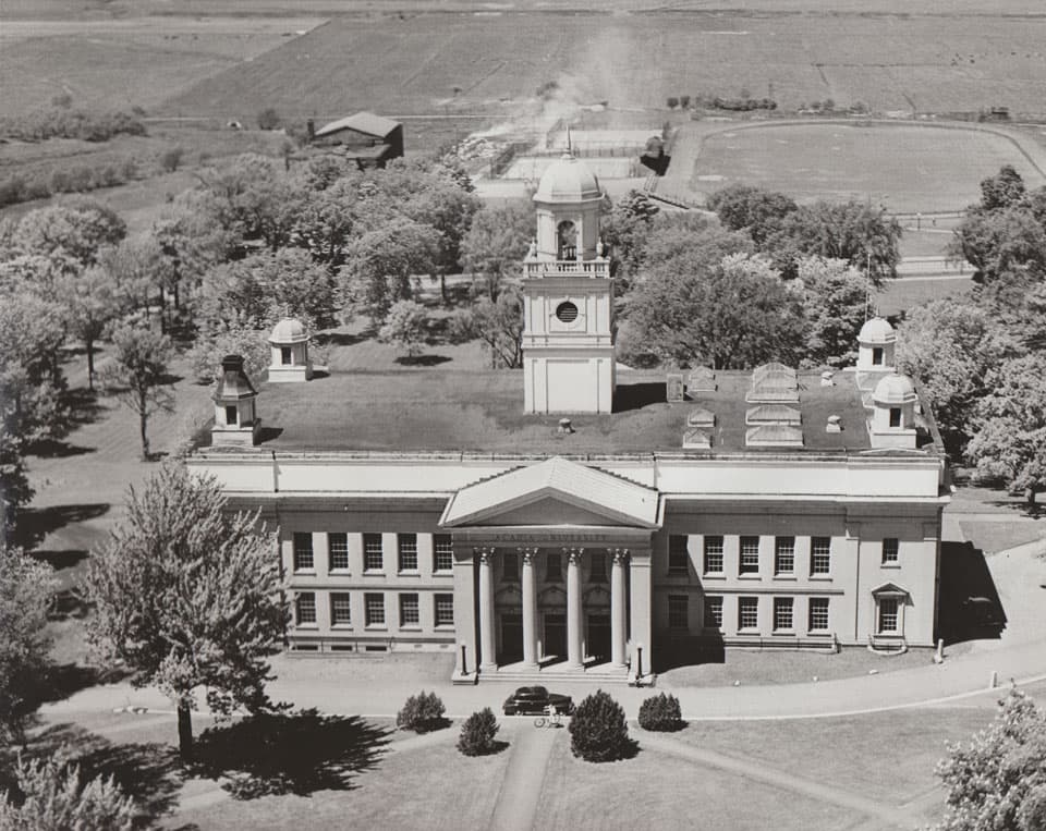 Wolfville'deki Acadia University kampüsü